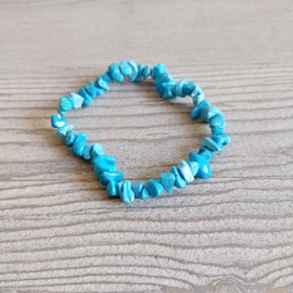 ZEN&TAO Natural Chakra Gemstone Crystal Bracelets Multiple Items Pack for Yoga Meditation Prayer Healing Protection and Gifting (Chalchite)