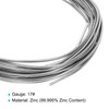 PATIKIL 99.99% High Purity Zinc Wire, 17 Gauge Pure Zinc