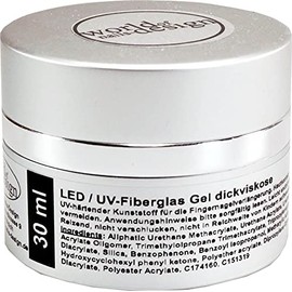 LED/UV Gel Fibreglass Clear Thick Viscosity 30 ml Premium Edition