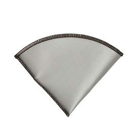 Captain Stag UW-3534 Coffee Filter, Dripper Stainless Steel, Mesh Filter, For 1 to 2 Cups, Foldable, Silver, Product Size (Approx.) Width 0.5 x Height 0.3 inches (12 x 8.5 mm) (when stored)