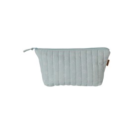 VERTBAUDET Cotton Gauze Toiletry Bag Rabbit, blue