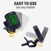 AODSK Aodsk Clip-on Guitar Tuner for String Instrument,Digital Electronic Tuner,Large