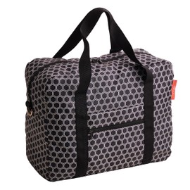 CEDON Easy Travel Bag Hexagon, Black & White, Contemporary