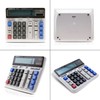 Large Computer Electronic Calculator Counter Solar Battery Power 12 Digit