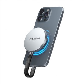 SAN ZANG MASTER Magnetic Portable Solid State Drives: Ultra-Thin, Portable Design for Secure Grip, Easy Connectivity, and Reliable Performance (2, TB)