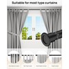 ALLZONE Heavy Duty Tension Shower Curtain Rod 42-83 Inches for