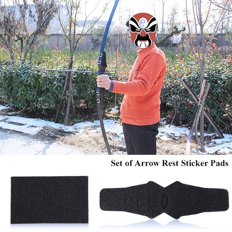 Arrow Rest Felt, Arrow Rest Sticker, Anti-Slip Archery Sticker Pad,