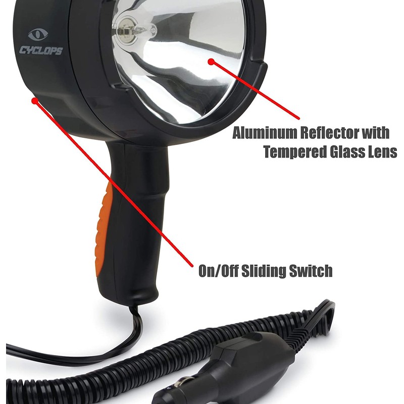 Cyclops SPOTLIGHTS CYC-HS140012V Spotlight, Black