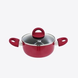 ELO Scarlet Induction Ceramic Double Pot 20cm / 이엘오  ELO 스칼렛 인덕션 세라믹 양수냄비 20cm