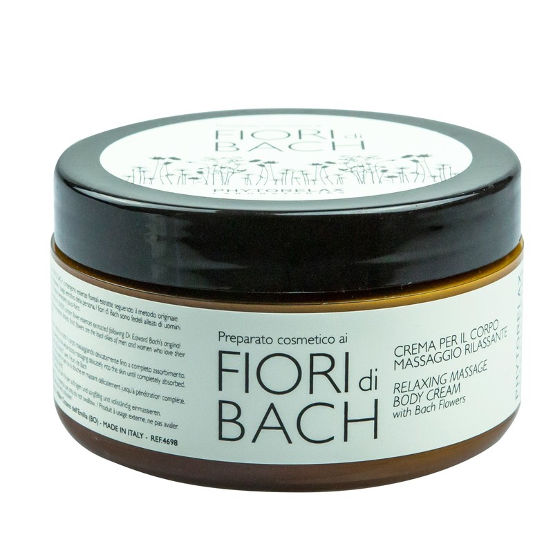 PhytorelaxLaboratories Fiori Di Bach Phytorelax Crema Corpo Massaggio Rilassante, 300