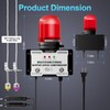 110 VAC High/Low Water Level Sensor Detector Alarm, Water Level