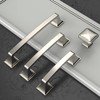 Asidrama 6 Pack 1-1/4 inch Brushed Satin Nickel Kitchen Cabinet