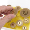 10pcs Disco de corte de diamante Disco de corte Juego