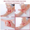 iunxkmi Large Body Gua Sha Tool - Resin Muscle Scraper
