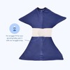 SleepingBaby Zipadee-Zip Fleece Transition Swaddle - Arms-Out Wearable Blanket for