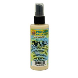 Pro-Cure Anchovy Water Soluble Fish Oil, 4 Ounce, Multi (WS-ANC)