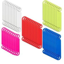 TAYCZGQL 50 Pcs Cord Tags Ideal for Organizing Cables/Wires Easy to Identify & Manage Durable Material Perfect for Home Office or Tech Setups Keep Cords Tidy with These Vibrant Tags