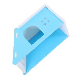 Totority Hamster Hideout Small Animal House Cozy Resting Shelter for Hamsters Rats Guinea Pigs Cage Accessory with Smooth Edges and Color for Year Comfort