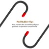 BYHeYang 2 PCS Brake Caliper Hanger Hooks with Red Rubber