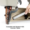 KIMSING ST18 Concrete T-Nails, 14 Gauge 18mm Length, 800PCS/BOX, Galvanised