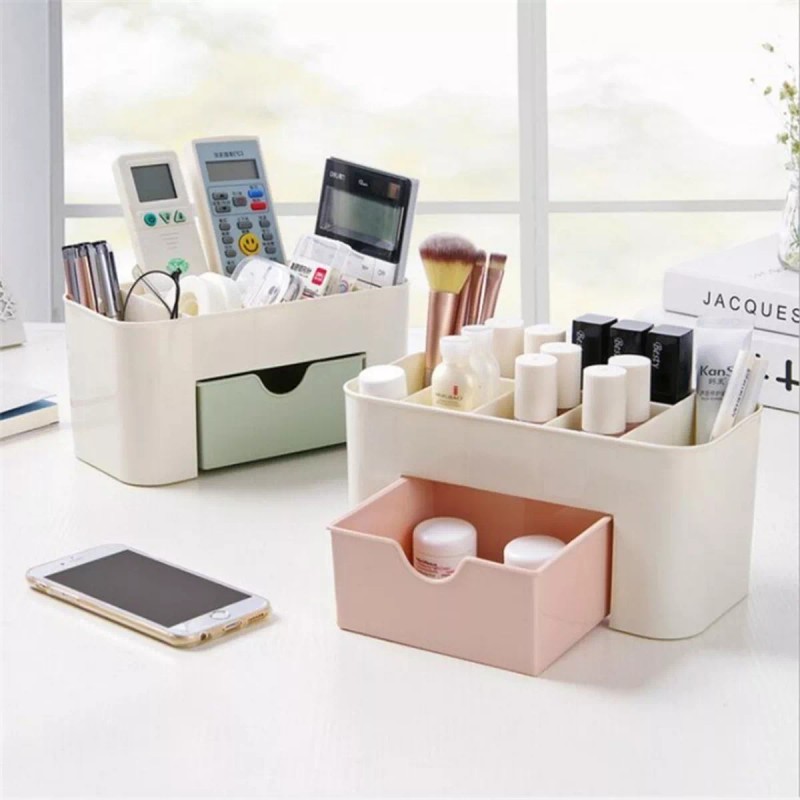 Okady Organizador De Almacenamiento De Cosméticos Caja Escritorio