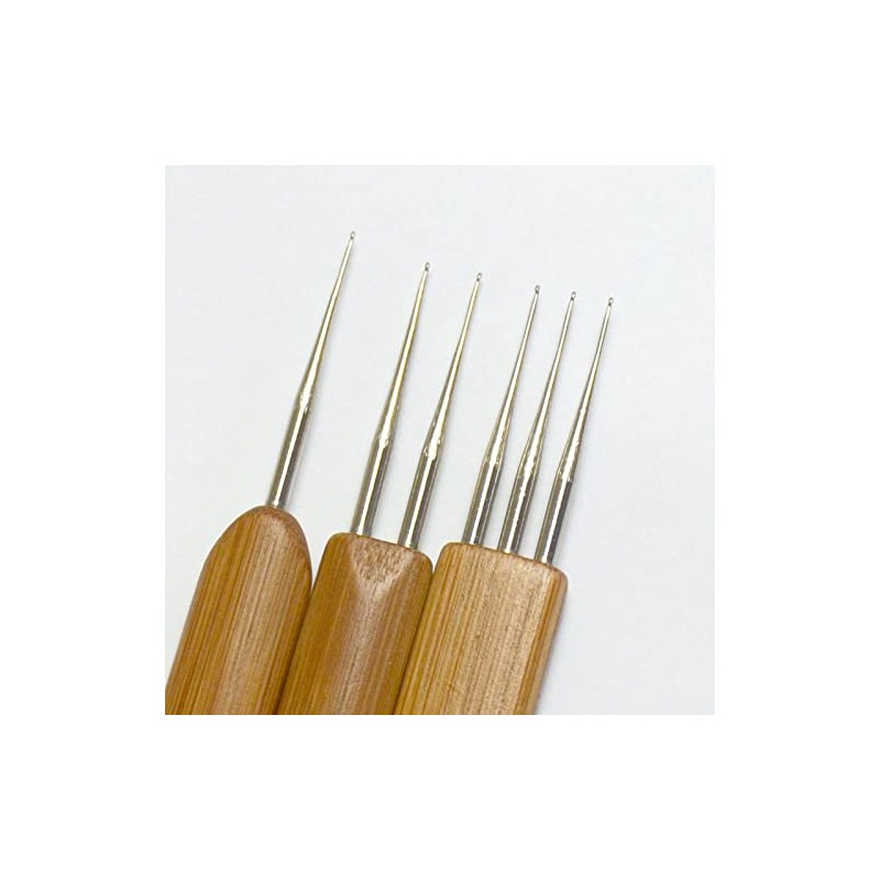 Luwigs 3pcs/Set 0.5mm Dreadlock Crochet Hook for Hair (1 Hook,