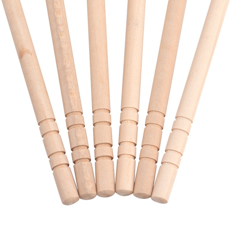 50Pcs/set Household Wooden Jam Honey Dipper Jar Dispensing Collecting Stirring