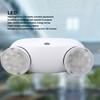 LED Emergency Light Two Head Adjustable Commercial Emergency Lighting Fixtures