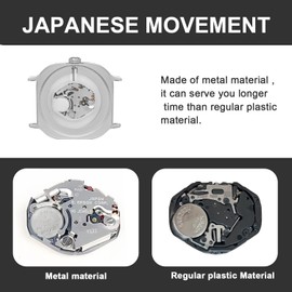 Bisley Women Watch Black Watch Square Watch Leather Strap Watch Easy to Read