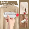 Reusable Sticky Roller, 2 In1 Washable Lint Remover, Reusable Mini