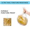2 Gallon Small Plastic Trash Bags, 7.5 Liters Clear Wastebasket