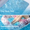 Meetinext Inflatable Pool Floats Lounger with Headrest, Pool Float Mat