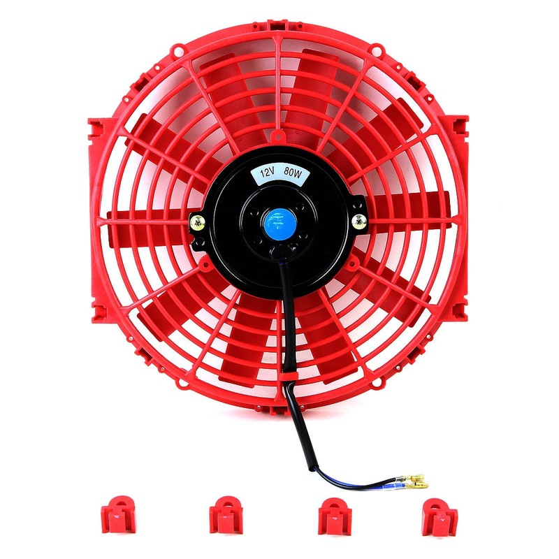 Auto Dynasty Universal 10 Inches High Performance Electric Slim Radiator