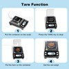 UNIWEIGH Digital Milligram Scale Accurate 0.001g/50g,Precision mg Scale for Jewelry,Powder,Gold,Gem,Reloading