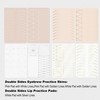 4PCS Two Sides Pre-printed Design Silicone Microblading Practice Skins Permanent