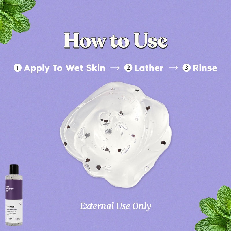 Her Fantasy Box | Refresh Plant Based Yoni Gel Wash