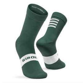 S1 Cycling Socks for Men and Women, Ergonomic Design, High Compression, Army Green