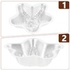 Ciieeo Model Shaped Mold Pudding Moulds Mini Baking Moulds Dessert
