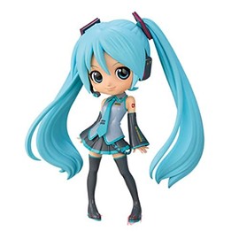 BANPRESTO Q Posket Hatsune Miku Rare Color PVC Figure Figure 14cm Japanese