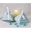 Artisano Designs Something Blue Pyramid Favor Box, 24-Pack