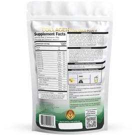 Vital Life, Collagen Peptides Powder +17 Super Ingredients, 1 lb, Mint & Lemon Flavor, Supports Hair, Skin, Nails, Bones, Joints & Digestive Health, Collagen for Women & Men.