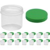 15 Ointment Jar Containers Cream/Ointment Kruke 25ml Flat Packing Tape,