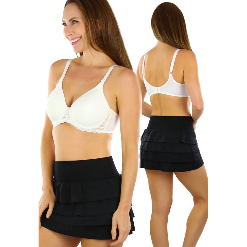 ToBeInStyle Bralettes de lactancia sin costuras para mujer, Individual: borde