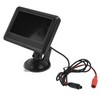 Baby Car Safety View Mirror Adjustable 4.3in Shatterproof Baby Car