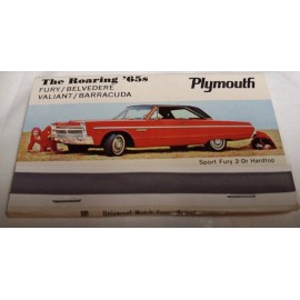 1965 Plymouth The Roaring 65s Matches Fury Belvedere Valiant Barracuda NEW