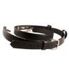 BOSTON LEATHER Fireman's Radio Strap - Black - X-Large