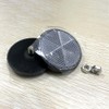 White Plastic Reflector Round Reflector (1 Pair) Bike Reflector Motorcycle