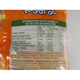Krema Regal'ad Fruit Chewy Candy From France 150 Gr