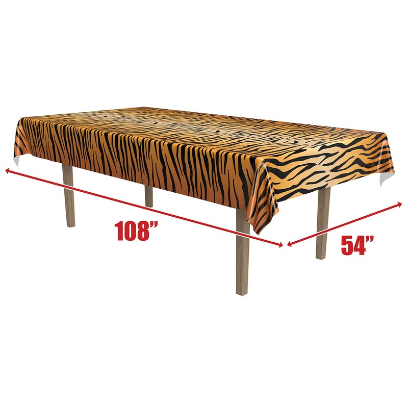 Tiger Print Tablecover