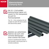 Noor Premium Slide/Stripes, charcoal
